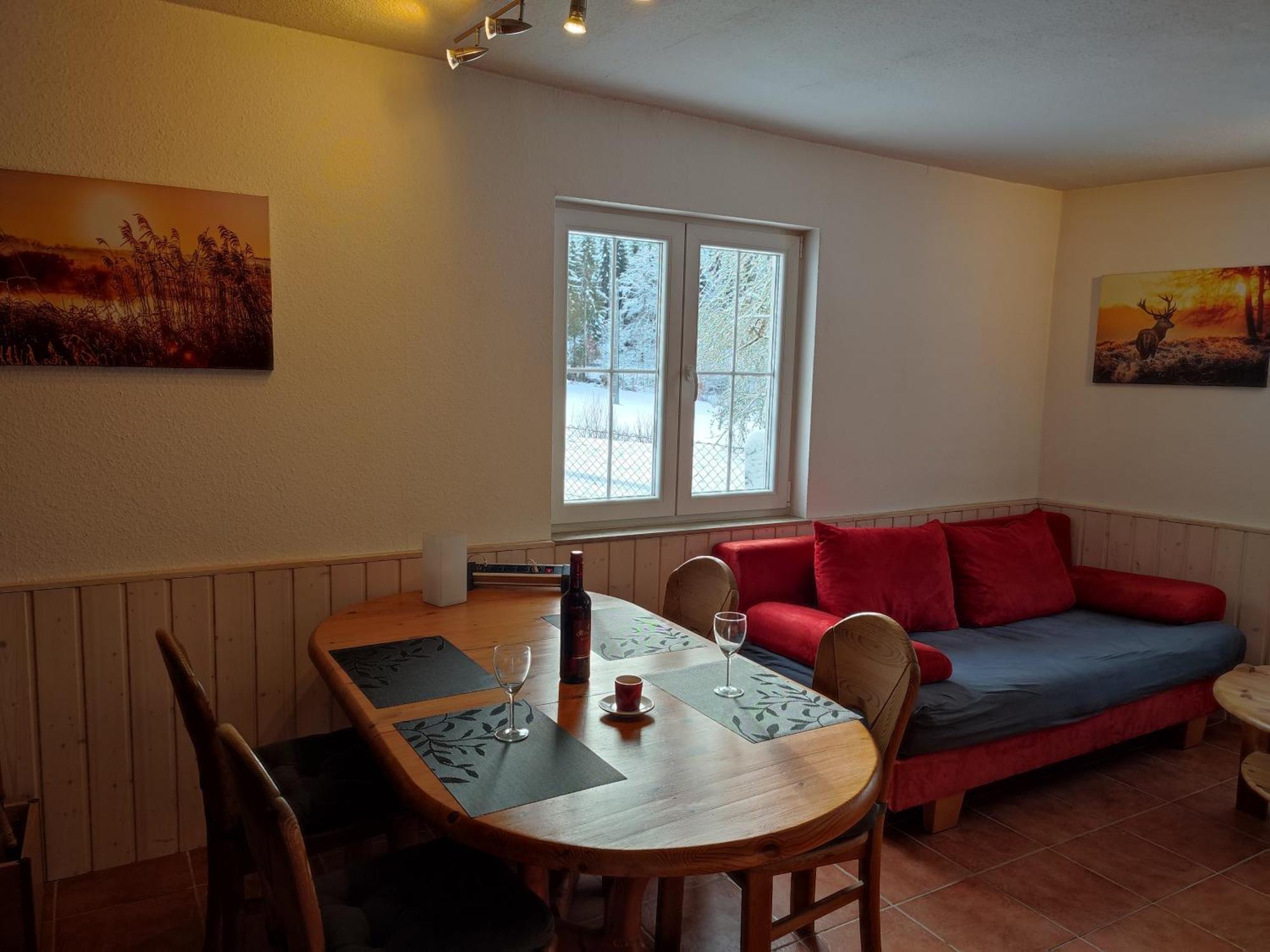 Ferienhaus Schwarzwald Seewald Erzgrube Badesee 100% Natur Bagian luar foto